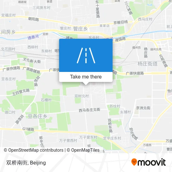 双桥南街 map