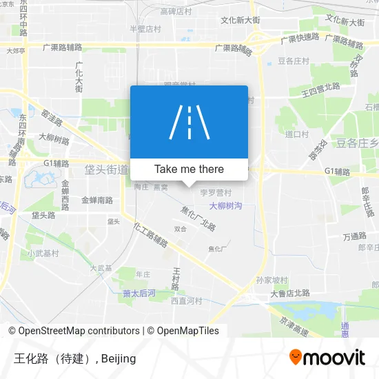 王化路（待建） map