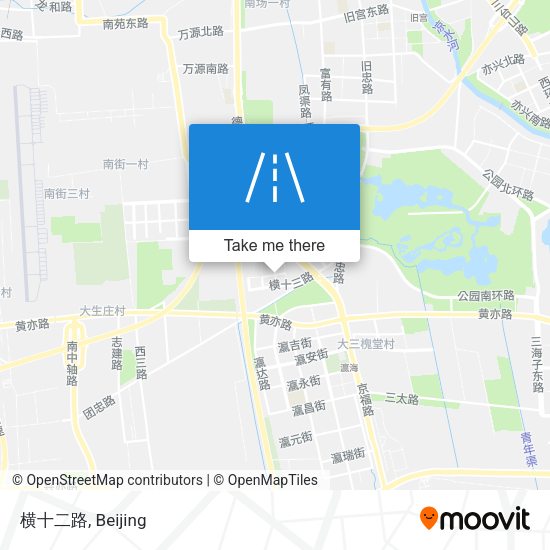 横十二路 map