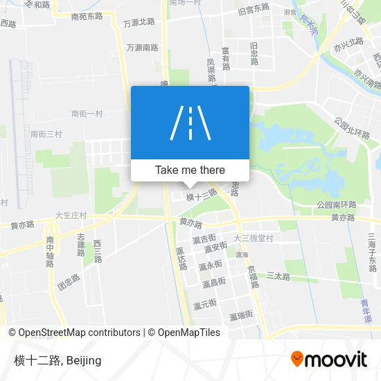 横十二路 map