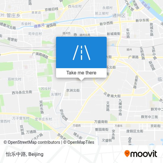 怡乐中路 map