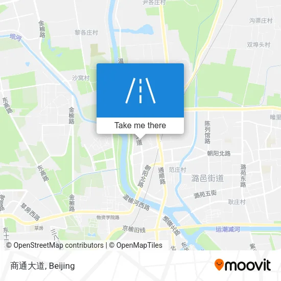 商通大道 map