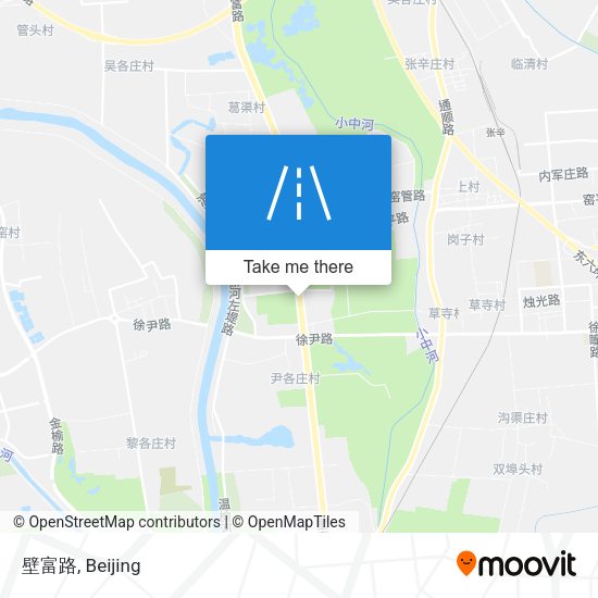 壁富路 map
