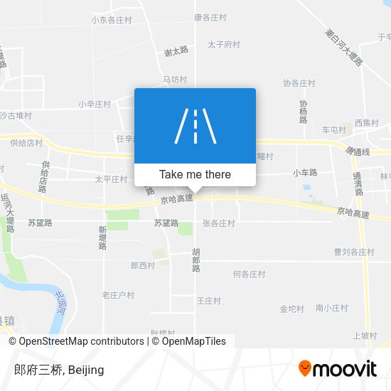 郎府三桥 map