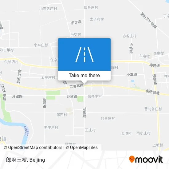 郎府三桥 map