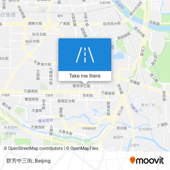 群芳中三街 map
