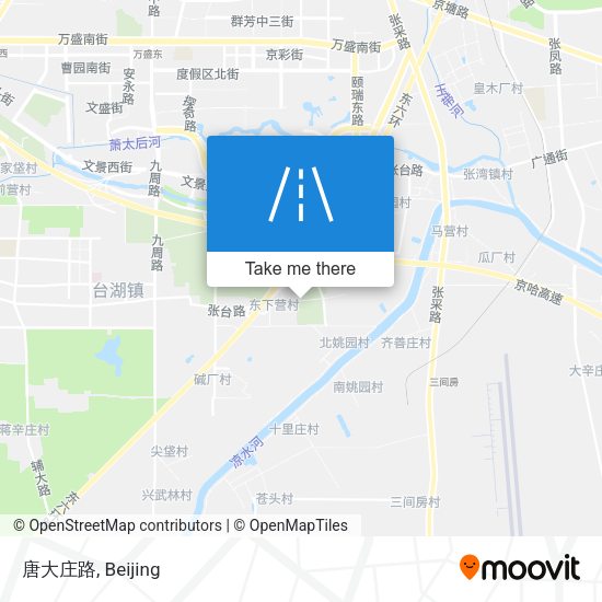 唐大庄路 map