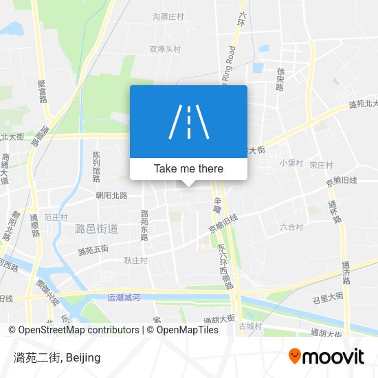 潞苑二街 map