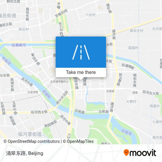 涌翠东路 map
