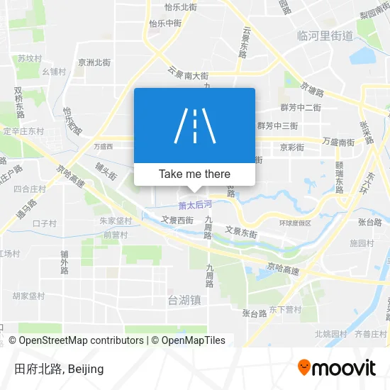 田府北路 map
