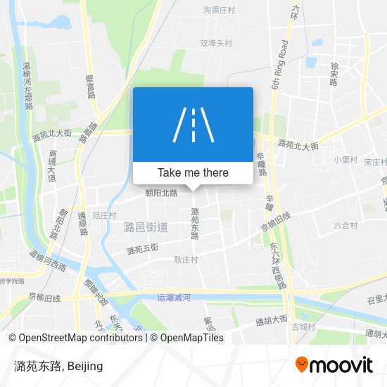潞苑东路 map