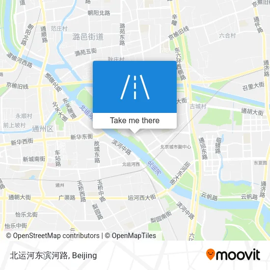 北运河东滨河路 map