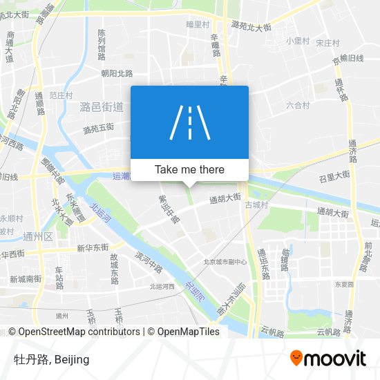 牡丹路 map