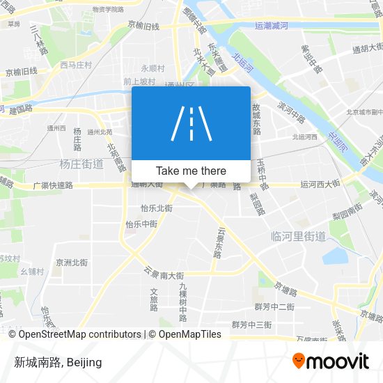 新城南路 map