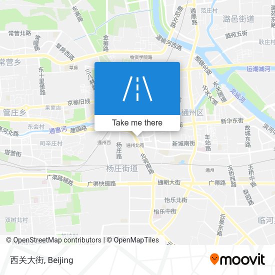 西关大街 map