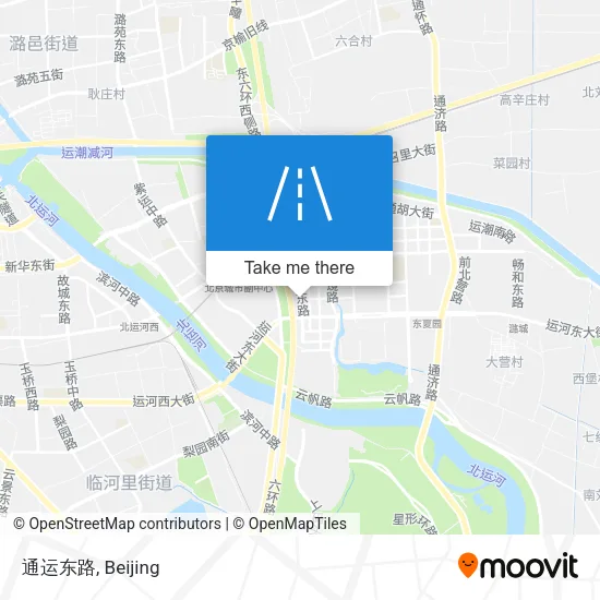 通运东路 map