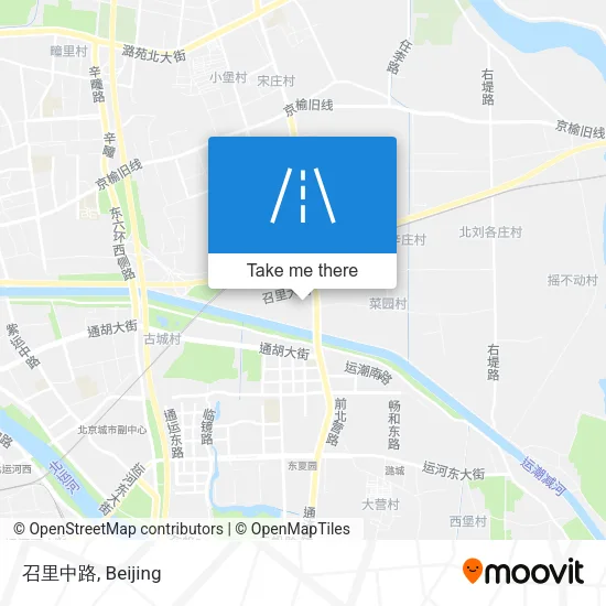召里中路 map