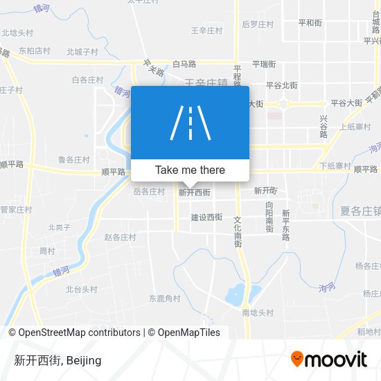 新开西街 map