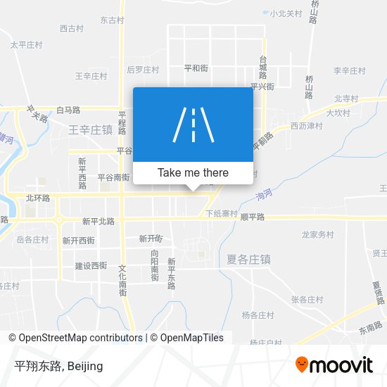 平翔东路 map