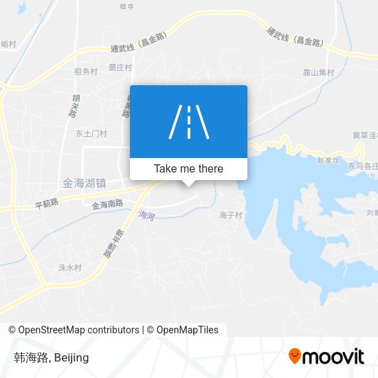 韩海路 map