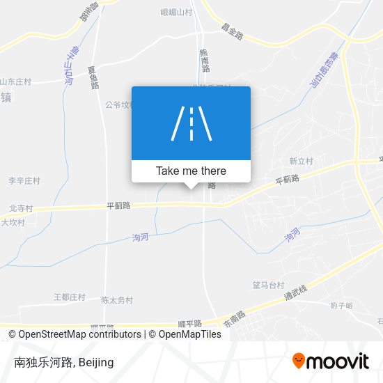 南独乐河路 map