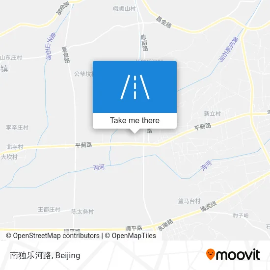 南独乐河路 map