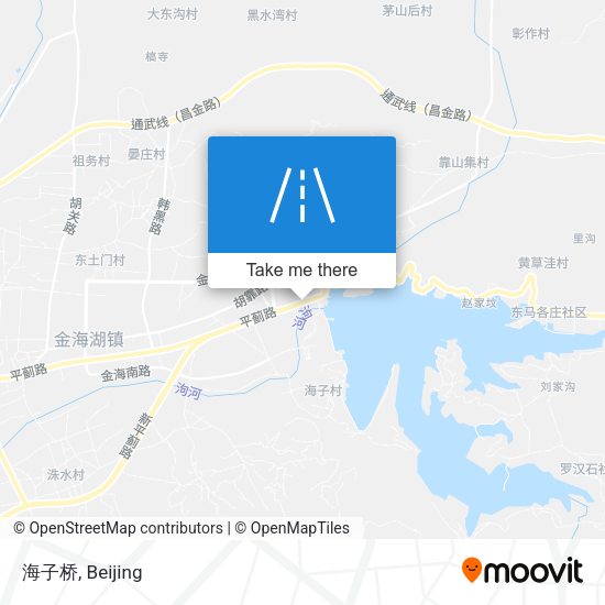 海子桥 map
