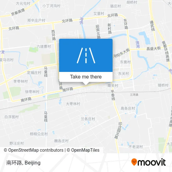 南环路 map