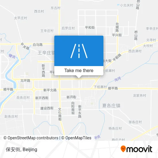 保安街 map