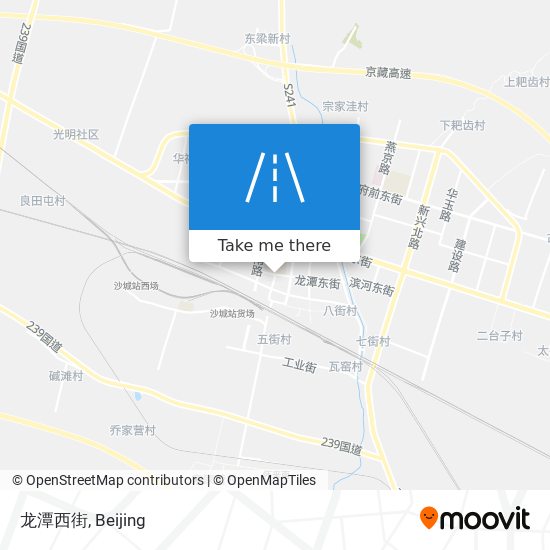 龙潭西街 map