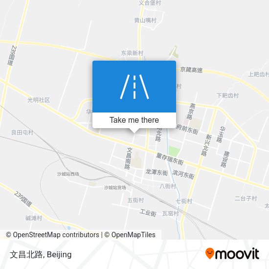 文昌北路 map