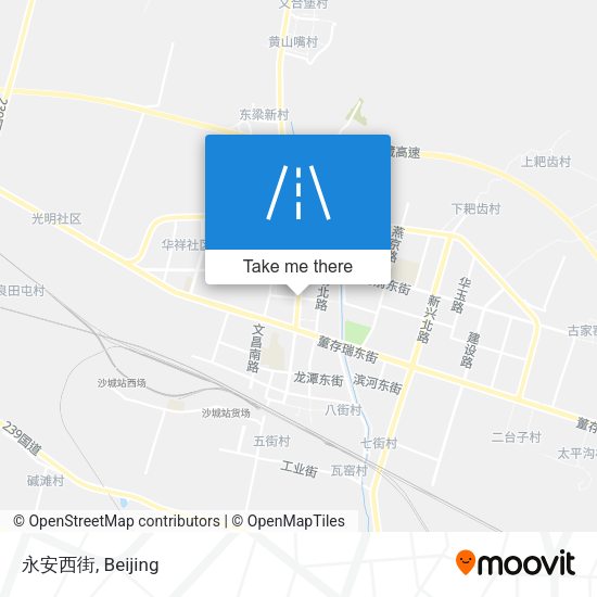永安西街 map