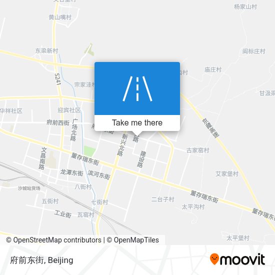 府前东街 map