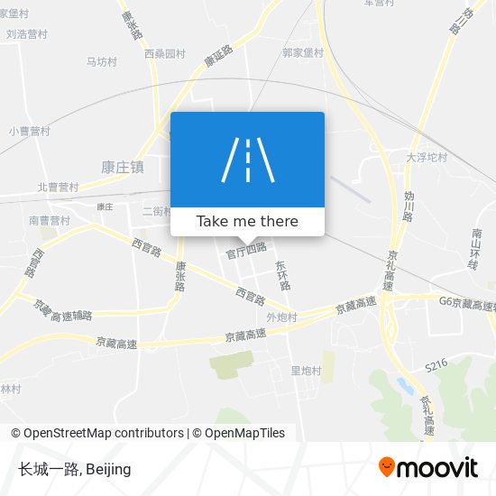 长城一路 map