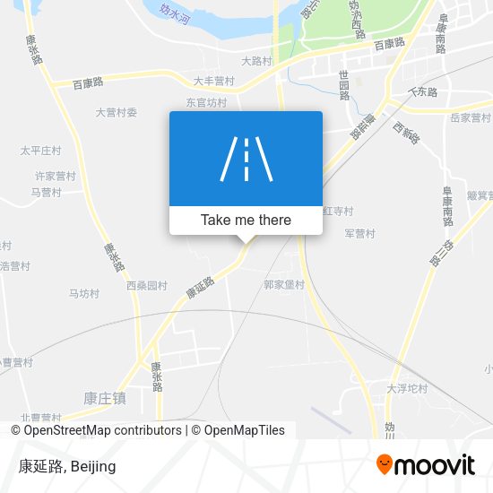 康延路 map