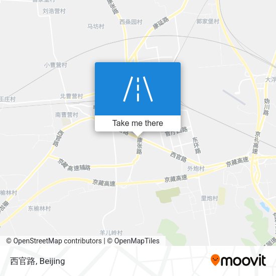 西官路 map