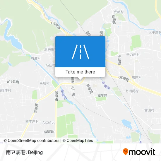 南豆腐巷 map