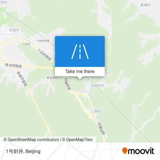 1号斜井 map