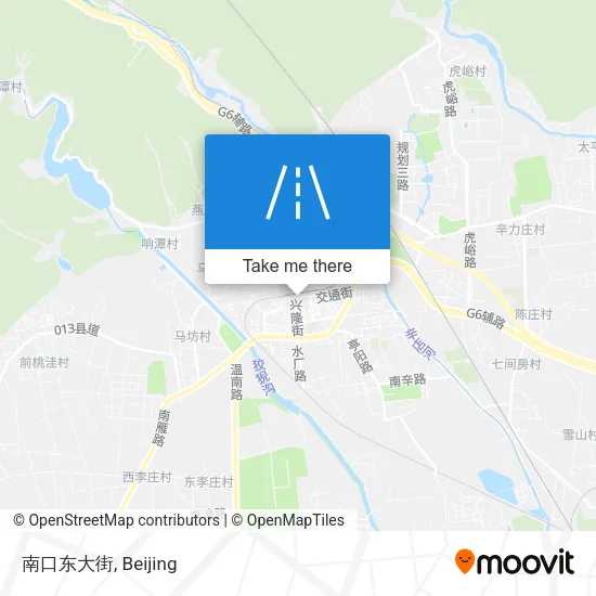南口东大街 map