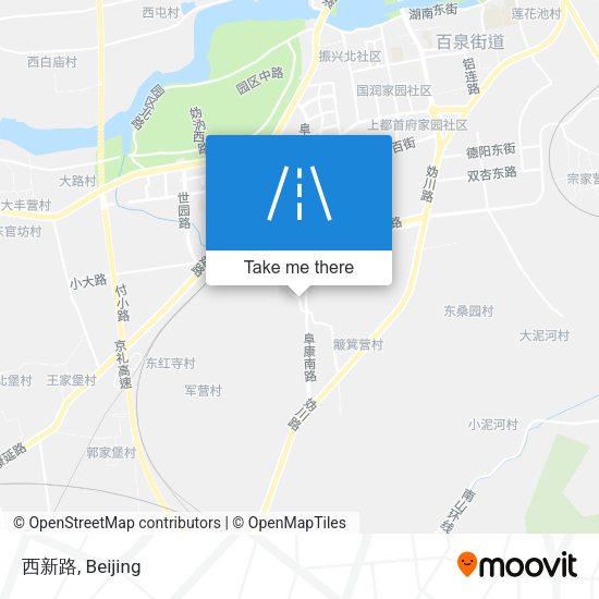 西新路 map
