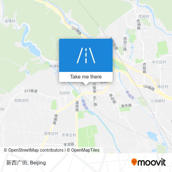 新西广街 map