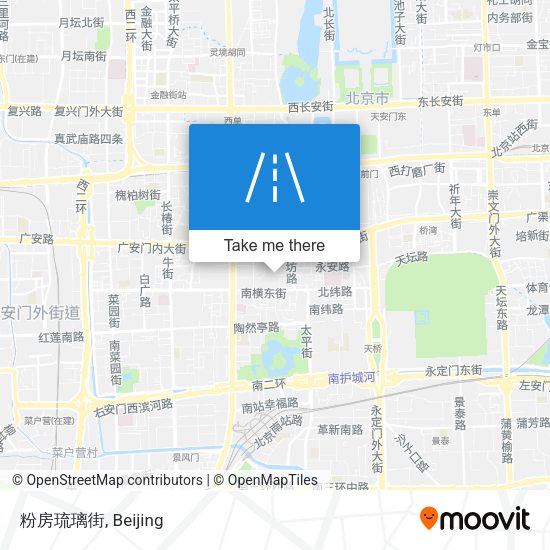 粉房琉璃街 map