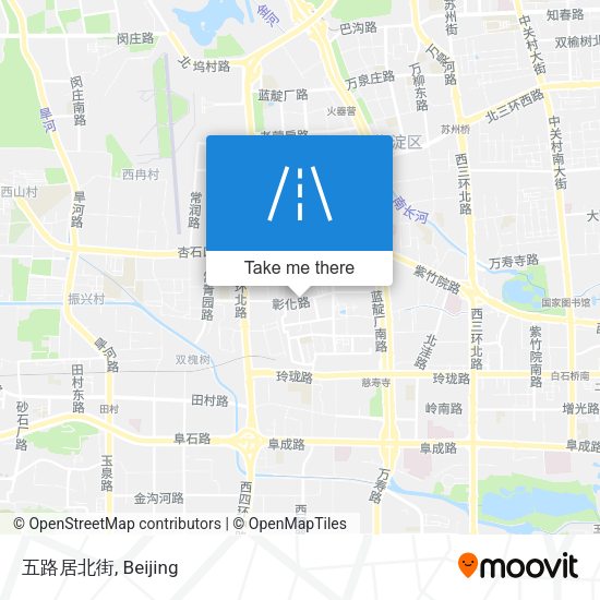五路居北街 map