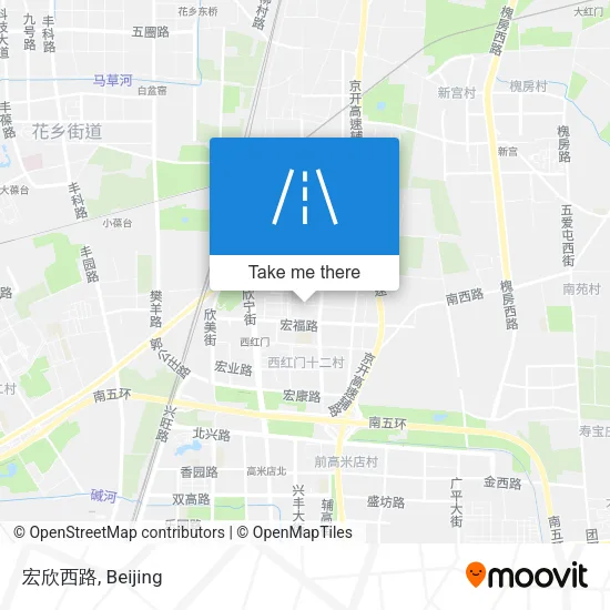 宏欣西路 map