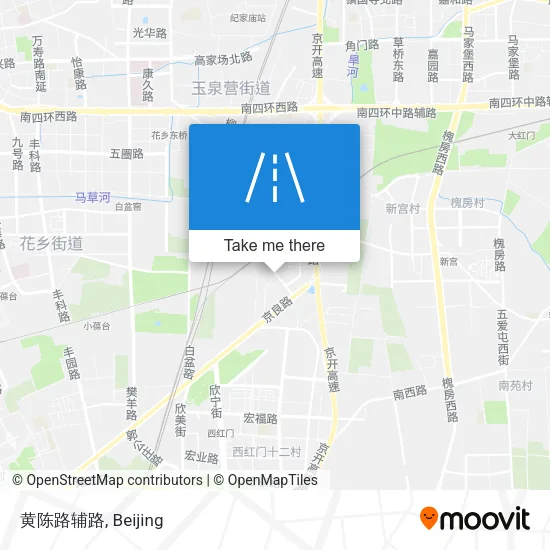 黄陈路辅路 map