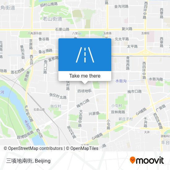 三顷地南街 map