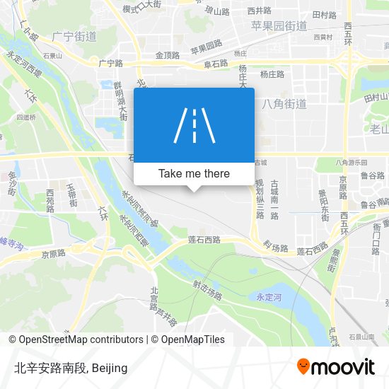 北辛安路南段 map