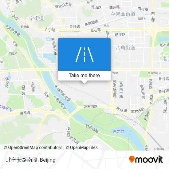 北辛安路南段 map