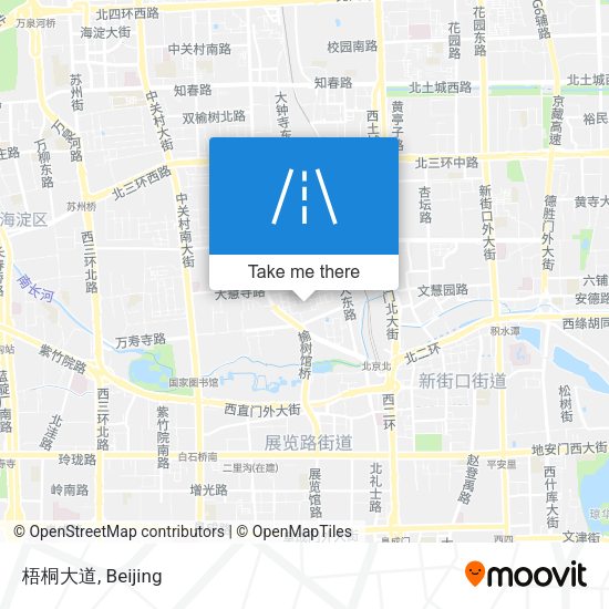 梧桐大道 map