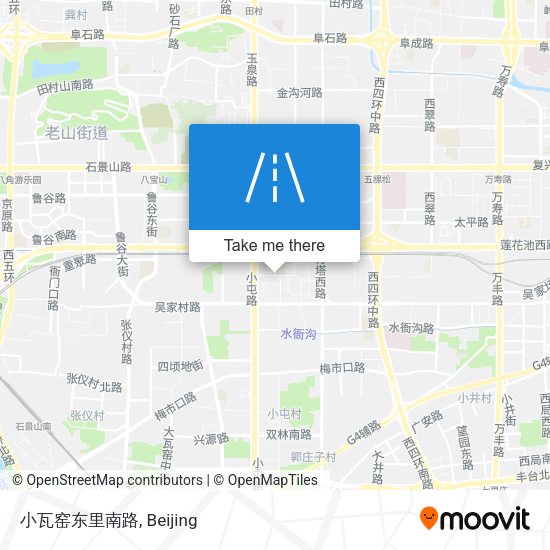 小瓦窑东里南路 map